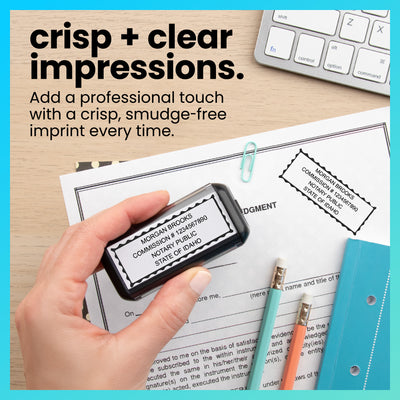 Self-Inking Idaho Notary Stamp