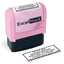 Pink Illinois Notary Stamp