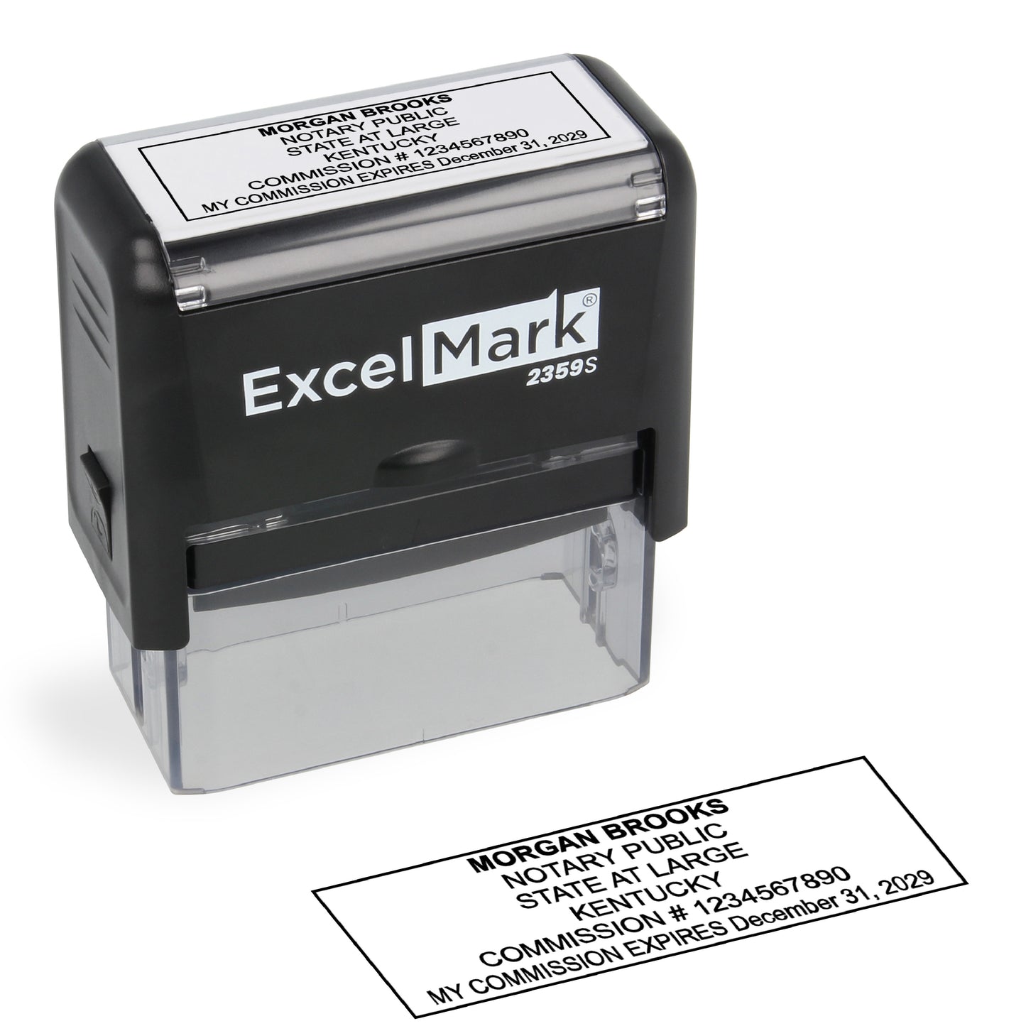 Self-Inking Kentucky Notary Stamp