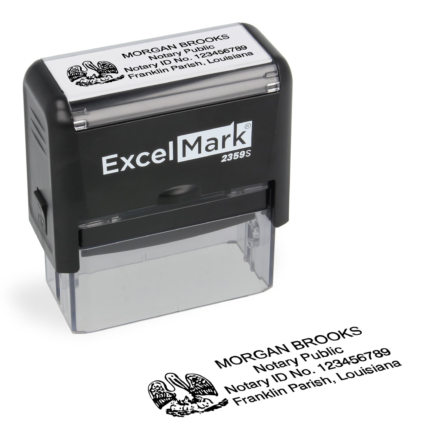 Self-Inking Louisiana Notary Stamp