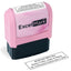 Pink Maine Notary Stamp