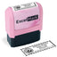 Pink Minnesota Notary Stamp