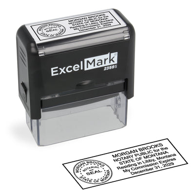 Self-Inking Montana Notary Stamp