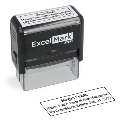 Self-Inking New Hampshire Notary Stamp