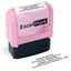 Pink New York Notary Stamp
