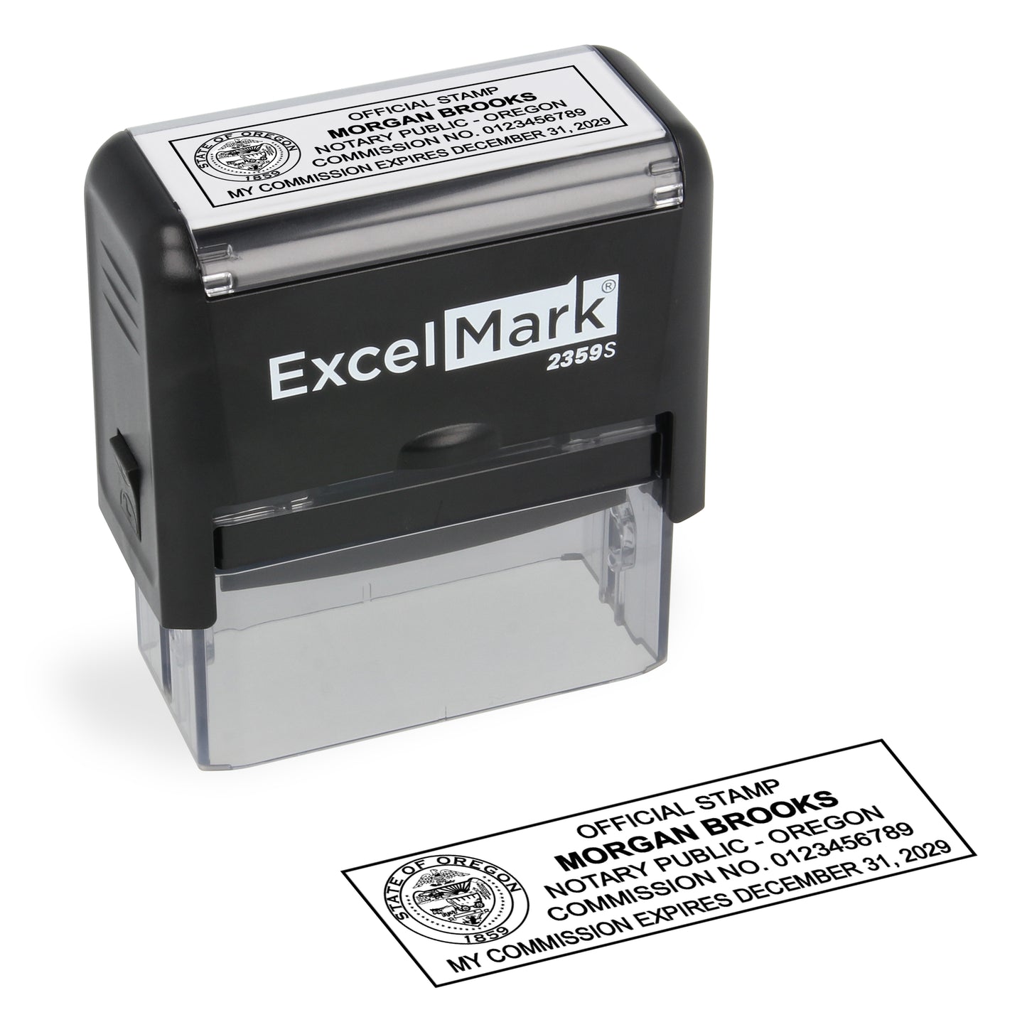 Self-Inking Oklahoma Notary Stamp