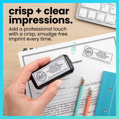Self-Inking West Virginia Notary Stamp
