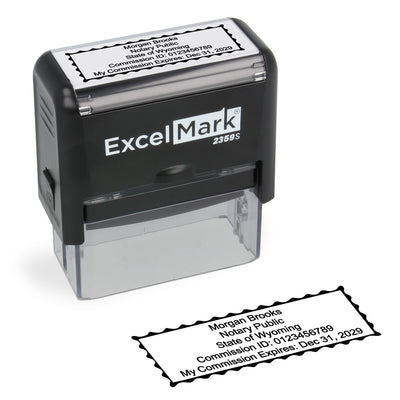Self-Inking Wyoming Notary Stamp