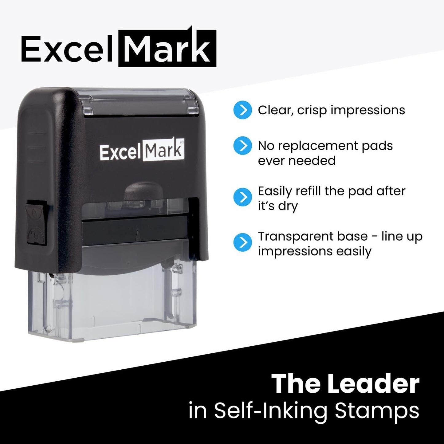 ExcelMark A-2359 Self-Inking Stamp