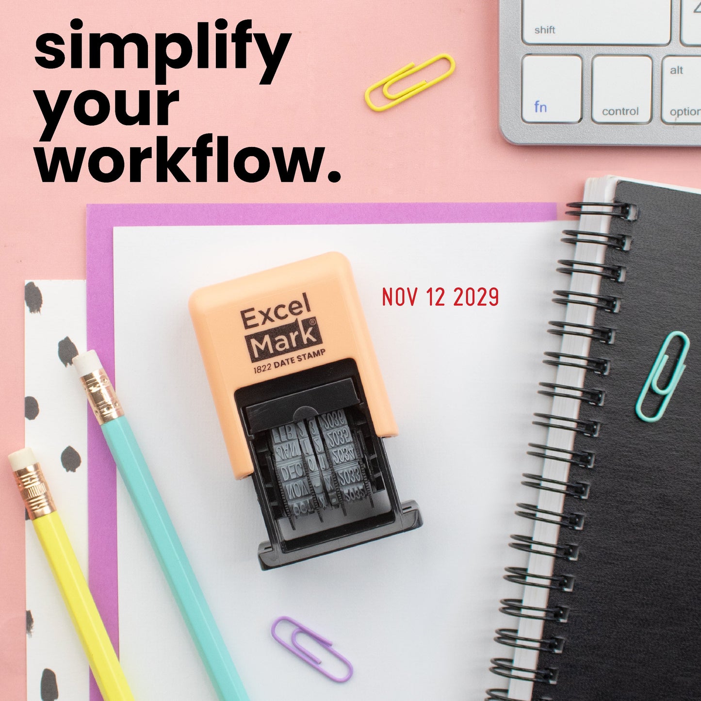 ExcelMark Mini Date Stamp