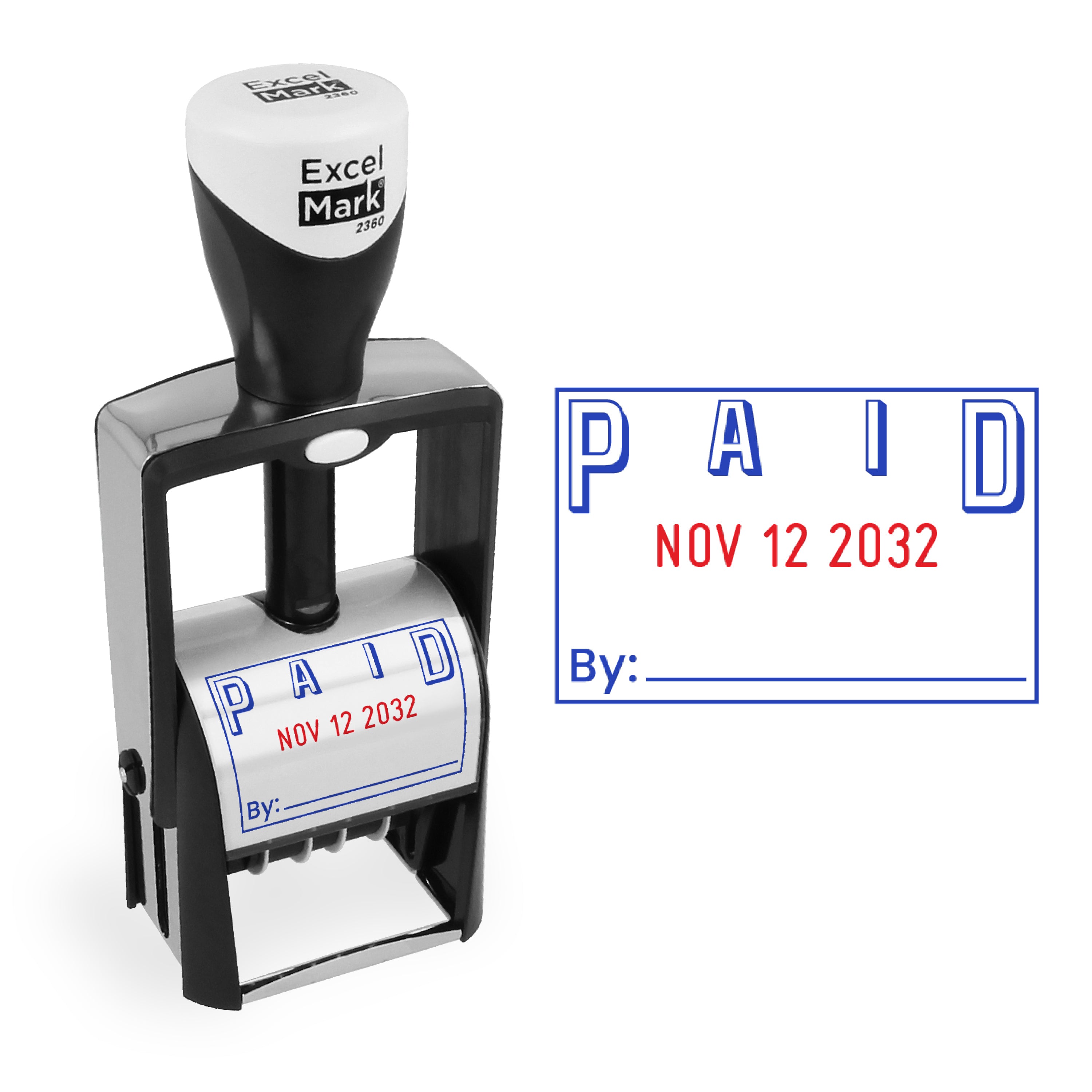 Heavy-Duty Paid Date Stamp – DiscountRubberStamps.com