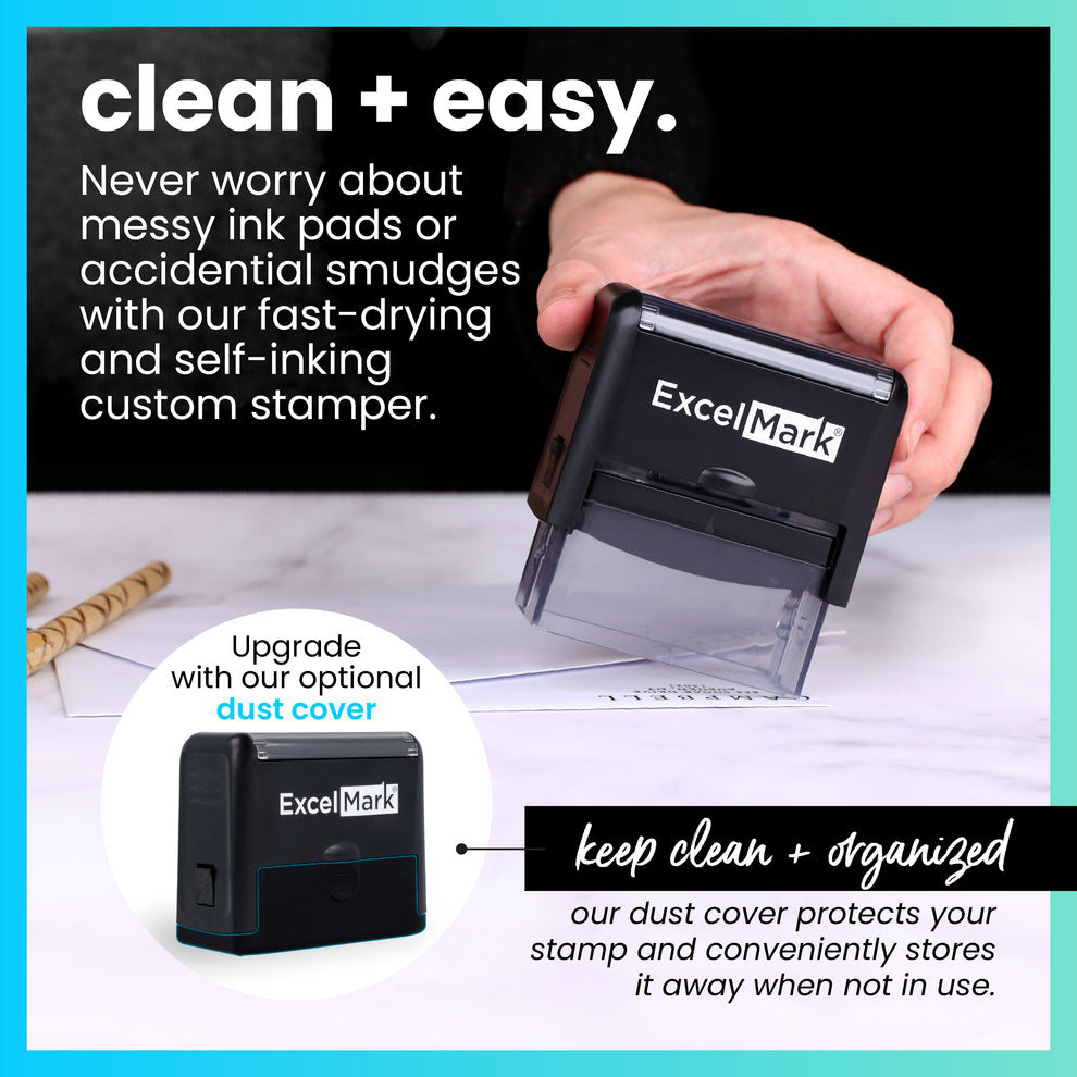 ExcelMark A-2359 Self-Inking Stamp – DiscountRubberStamps.com