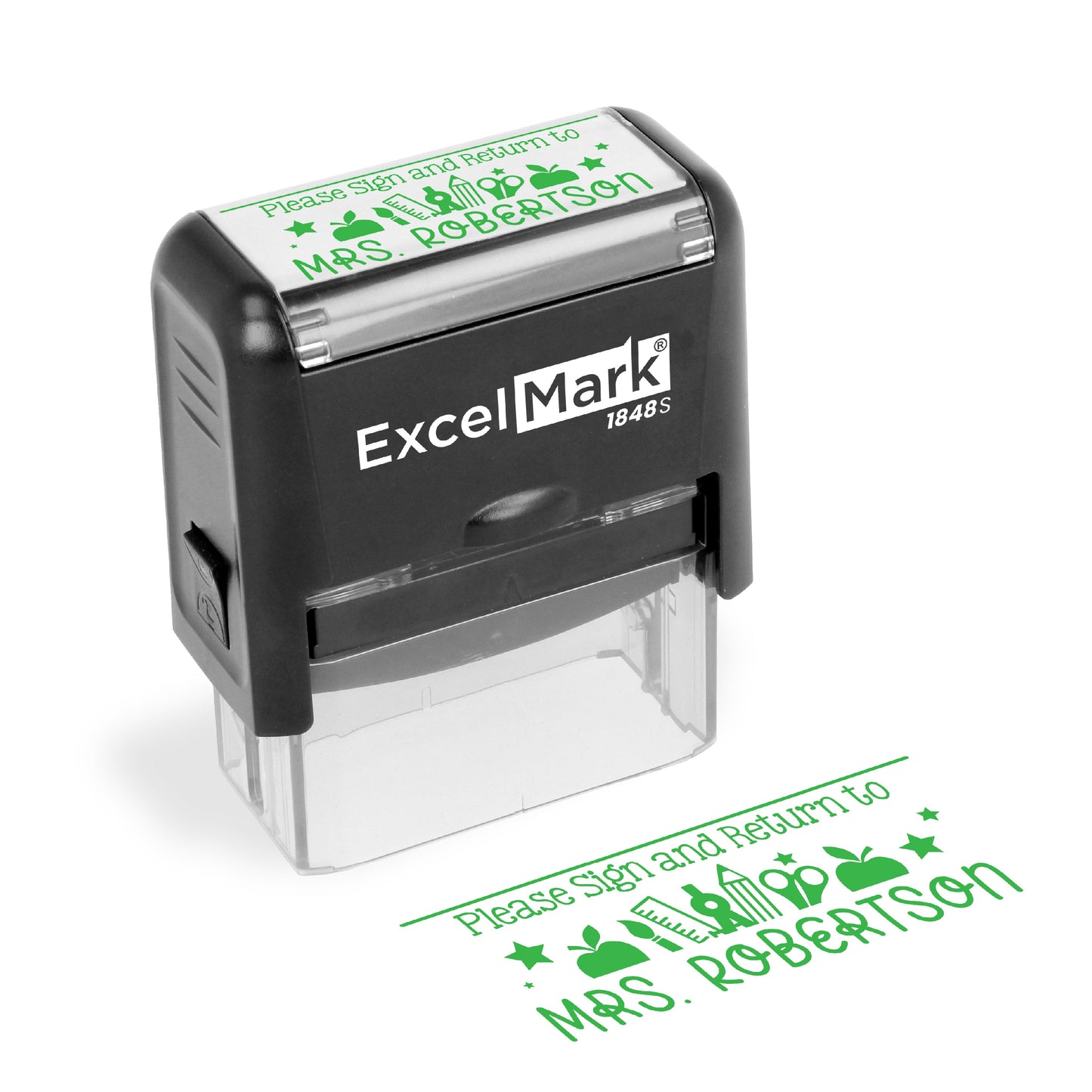 Custom Please Sign & Return Stamp