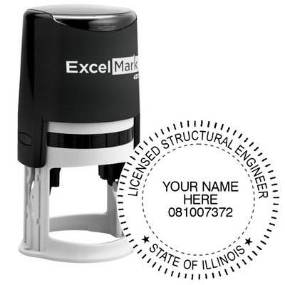 Illinois Structural Engineer Seal Stamp