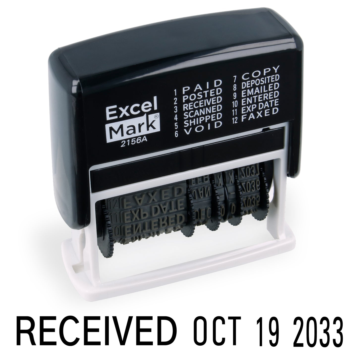 ExcelMark 12 Phrase Date Stamp