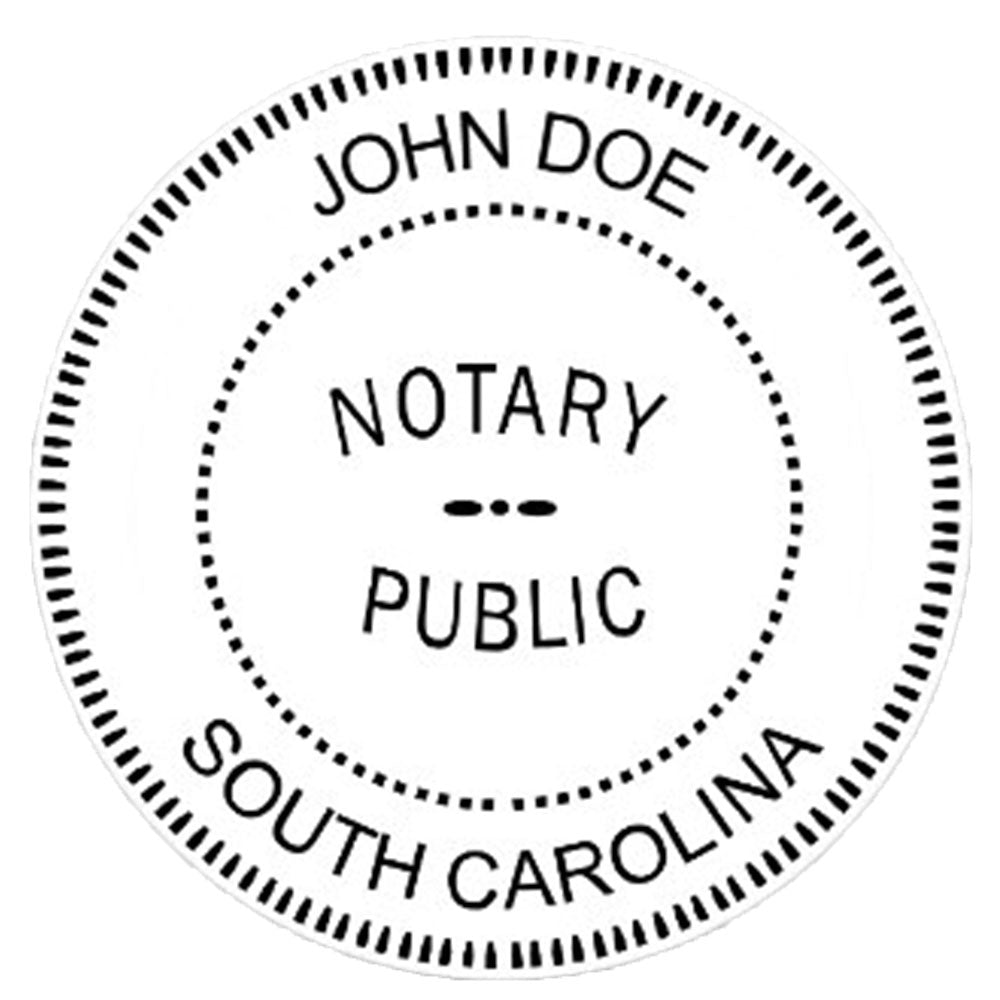 South Carolina Notary Embosser