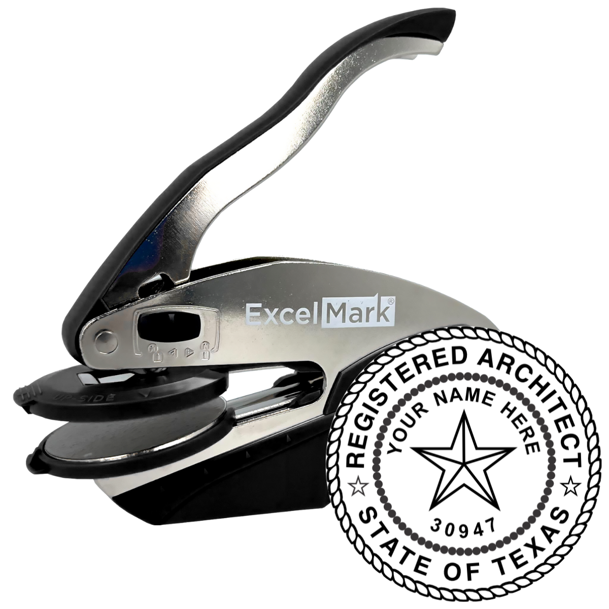 Texas Architect A Seal Embosser