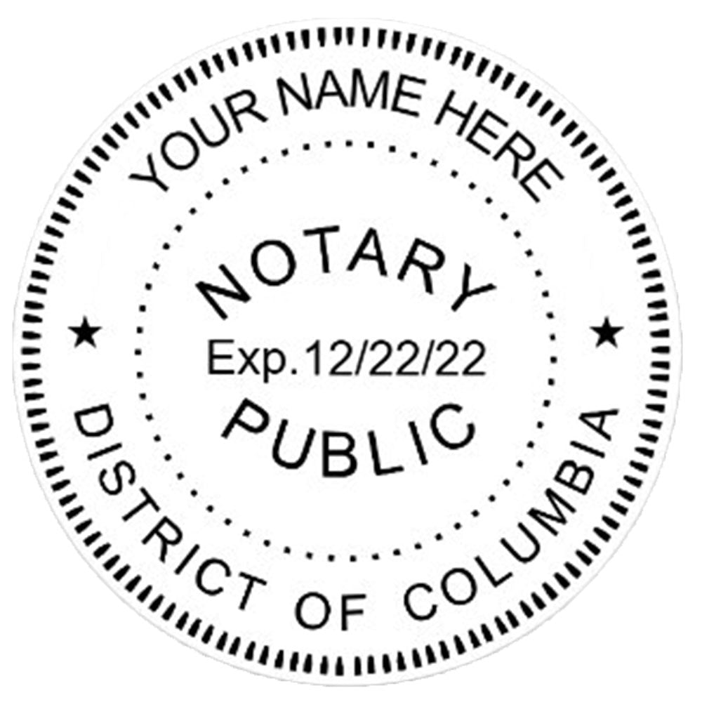 Washington D.C. Notary Embosser