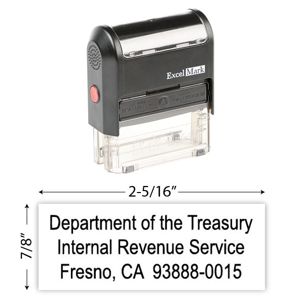 IRS Return Address Stamp 14