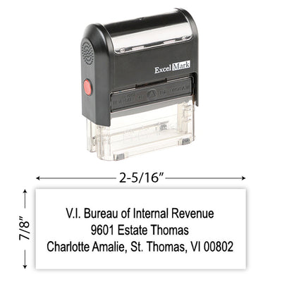 IRS Return Address Stamp 6