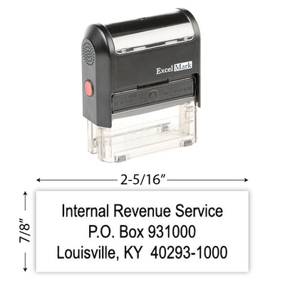 IRS Return Address Stamp 7