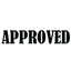 Bold APPROVED Stamp