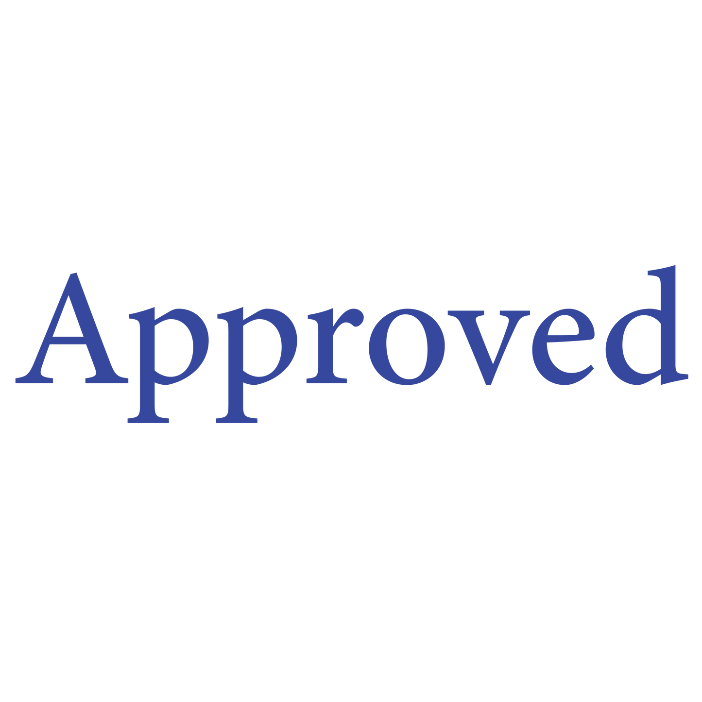 APPROVED Stamp