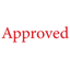 APPROVED Stamp