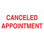 CANCELED APPOINTMENT Stamp