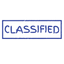 Brush CLASSIFIED Stamp