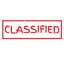 Brush CLASSIFIED Stamp