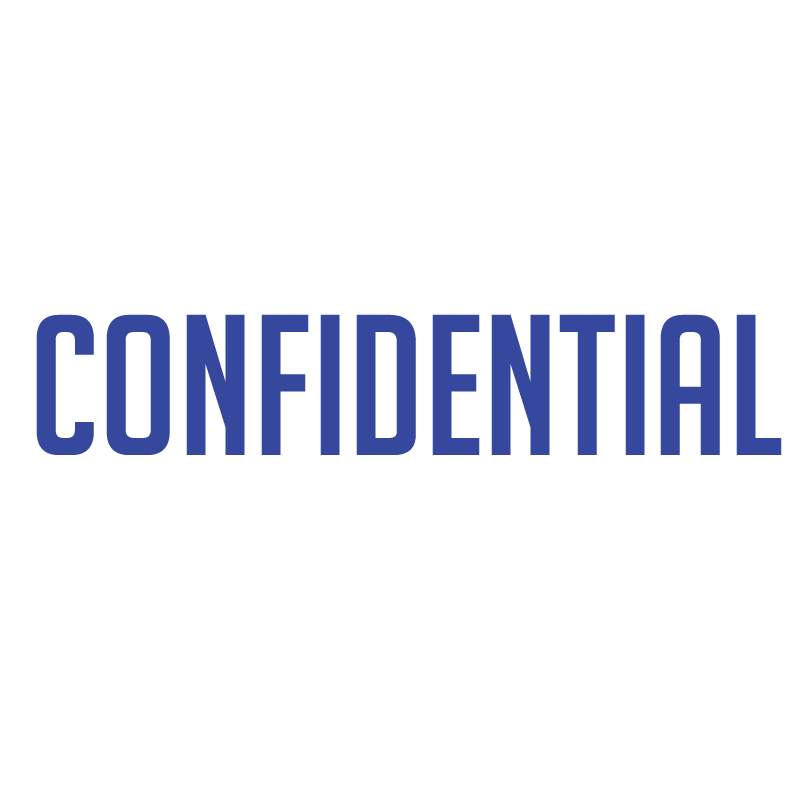 CONFIDENTIAL Stamp