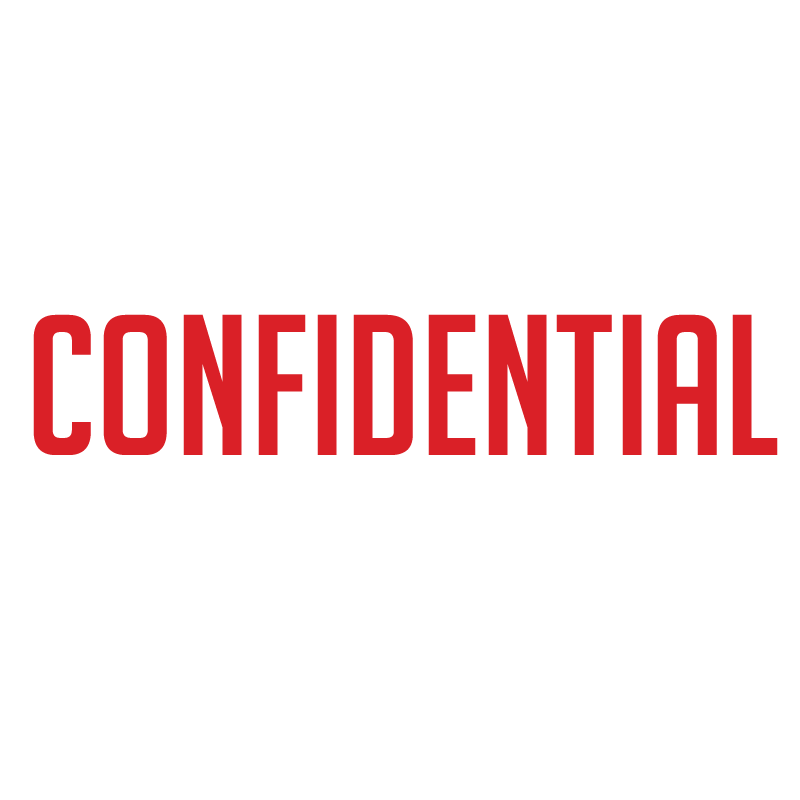 CONFIDENTIAL Stamp