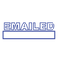 Outline EMAILED Stamp