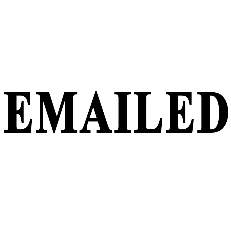EMAILED Stamp