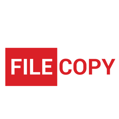 Block FILE COPY Stamp