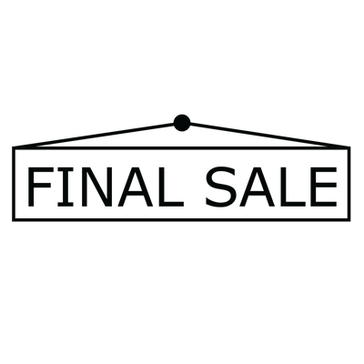 Sign FINAL SALE Stamp