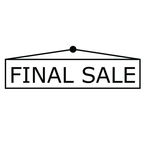 Sign FINAL SALE Stamp
