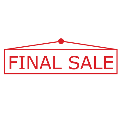 Sign FINAL SALE Stamp