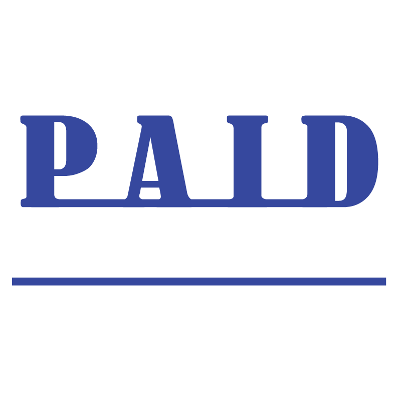 Line PAID Stamp