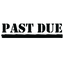 Stencil PAST DUE Stamp