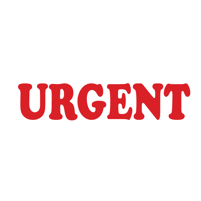 Bold URGENT Stamp