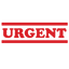Double Line URGENT Stamp