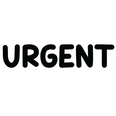 Rounded URGENT Stamp