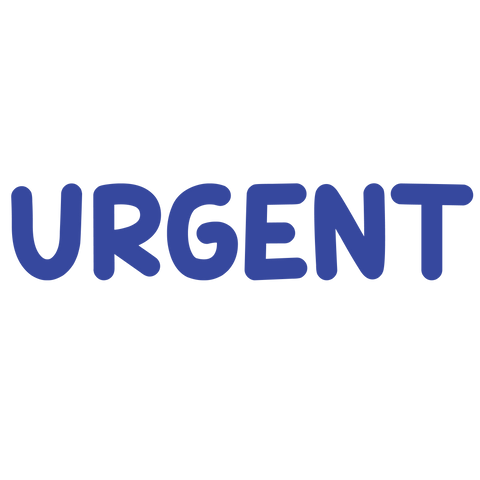 Rounded URGENT Stamp