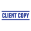 Double Line CLIENT COPY Stamp