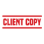 Double Line CLIENT COPY Stamp