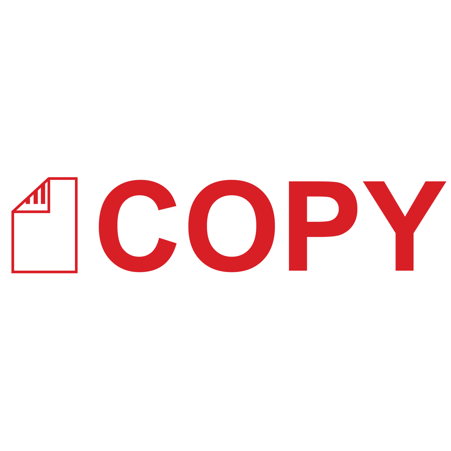 Document COPY Stamp