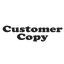 Serif CUSTOMER COPY Stamp