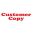 Serif CUSTOMER COPY Stamp